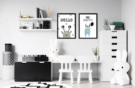 Obrazový plagát formátu A3, grafika pre deti