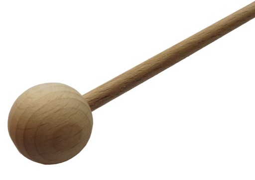 Drevený obušok na chromatické zvončeky, 21 cm