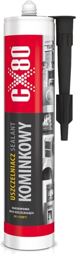 CX80 Vysokoteplotný silikón 1500C 300ml
