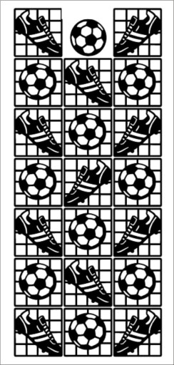 NÁLEPKY FUTBALOVÉ NÁLEPKY č. JO-281