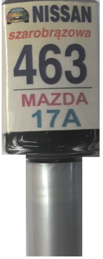 MAZDA 17A TMAVOSIVÝ LAK NA ŠKRABANINY ARA