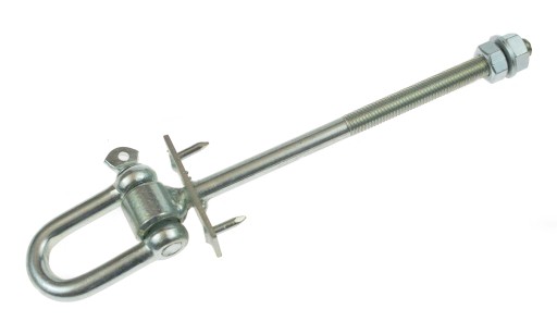 HÁČKOVÁ MONTÁŽ HÝDANIA S SHAKELOM + KOĽBY M10x250