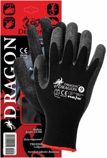 Ochranné pracovné rukavice DRAGON ORIGINAL rok: 9