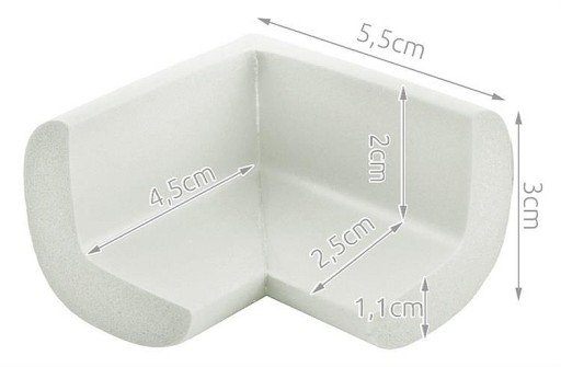 SET 4x OCHRANA ROHOV 3M FOAM b-r