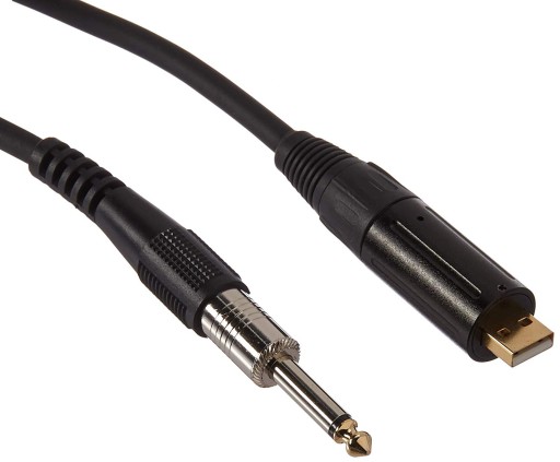 BC MASTER 6,3mm USB kábel pre gitaru