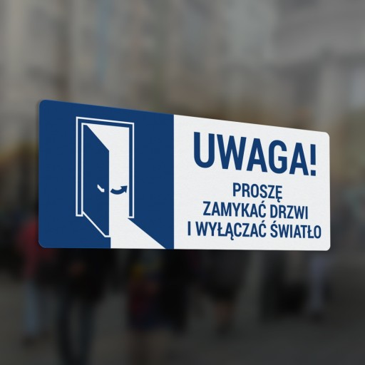 Zatvorte dvierka a vypnite. Vianoce - nálepka 10x25