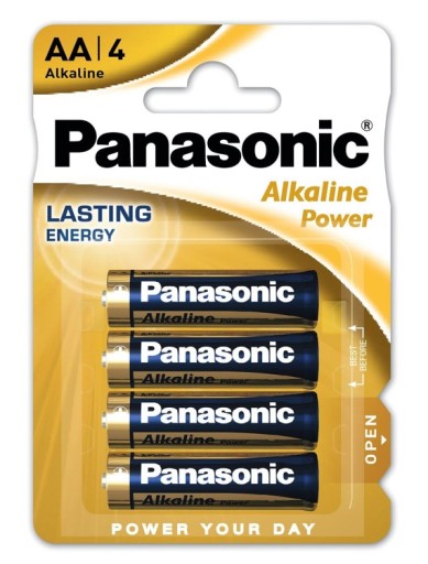 PANASONIC AA LR6/4 BRONZOVÉ BATÉRIE ALKALICKÉ A'4