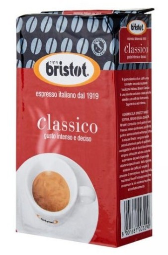Bristot Classico mletá káva 250g