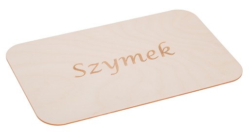 PODLOŽKA S MENOM pod tanier, 35,5 cm, VYRAZOVANÉ meno