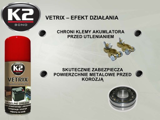 K2 VERTIX EFEKTÍVNY TECHNICKÝ Vazelína SPREJ 140G