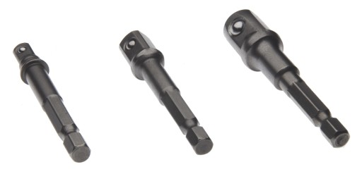 Adaptérové bity 1/2'' 3/8'' 1/4'' skrutkovač