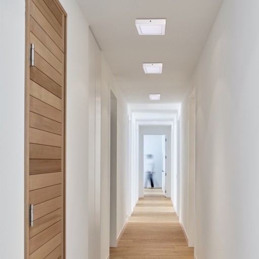 POVRCHOVÝ ŠTVORCOVÝ LED PANEL, 6W NEUTRÁLNA PLATŇA