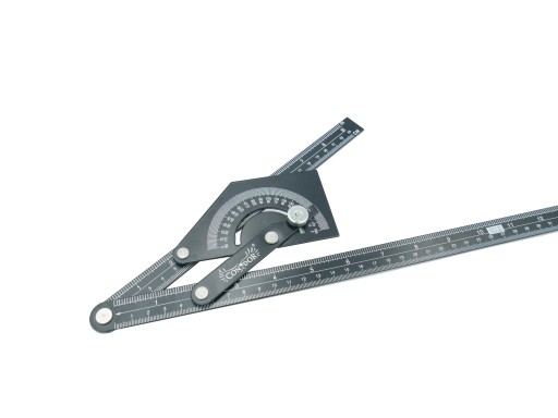 NASTAVITEĽNÝ UHEL S PROTRAKMETROM 180° 230 x 500 mm