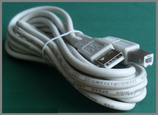 USB 2.0 kábel pre tlačiareň skener 3m wtA/wtB (0513