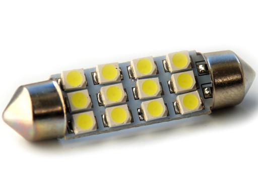 41mm trubica 12 SMD LED C3W C5W C10W
