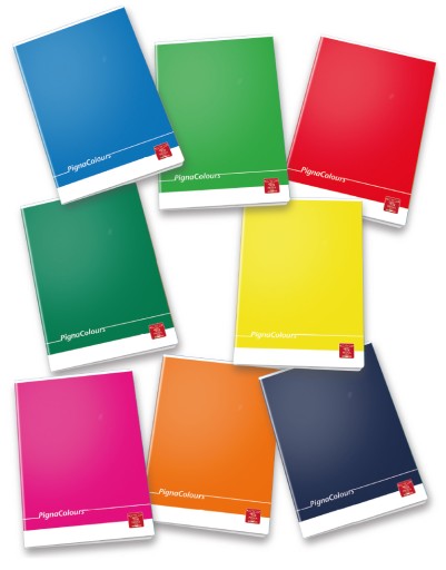 NOTEBOOK A4 42k rad PIGNA COLORS 0229886C