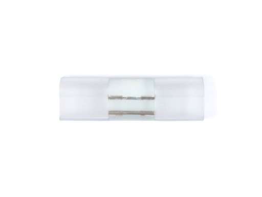 KONEKTOR PRE LED NEÓNOVÉ PÁSY 8X16MM, KRÁTKY OBOJSTRANNÝ