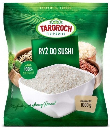 Targroch Sushi Ryža 100% prírodný zdroj minerálov 1kg