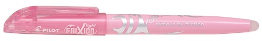 PILOT FRIXION SCHOOL ZVÝRAZŇOVAČ OFFICE Erasable Pink 1 kus
