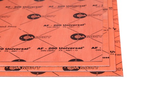 Materiál tesnenia GAMBIT AF-200 tanier - 0,5mm - 25x25cm | 250 x 250 x 0,5 mm