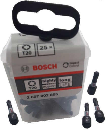 Skrutkovací bit Torx T20 Impact Control