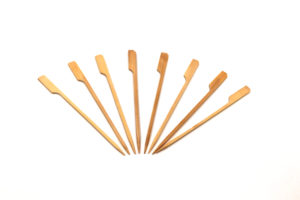 GOLFOVÉ BAMBUSOVÉ PALICE 20cm DLHÉ (100) ČERVENÉ PLAST