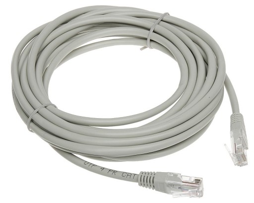 Kábel LAN ETHERNET PATCHCORD sieťový kábel 5m