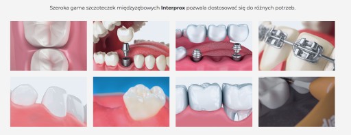 INTERPROX PLUS KUŽEĽOVÉ MEDZIZUBNÉ KEFKY