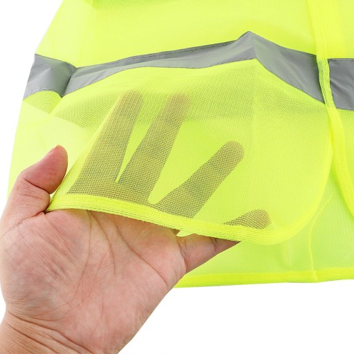 VÝSTRAHA REFLEXNÁ CESTNÁ VESTA, ŽLTÁ