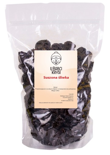 SUŠENÉ KALIFORNISKÉ SLIVKY BEZ SEMENÍK 500g CHUŤ