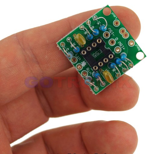 Modul audio predzosilňovača napr