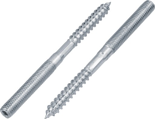 SKRUTOVÝ ČEP SKRUTKA M8x140 DVOJZÁVIT pre TORX 4ks