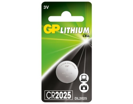 GP CR2025 hodinky lítiová batéria 3V 2025 cell
