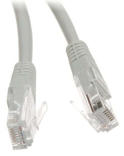 PATCHCORD UTP KÁBLE Cat.5e RJ45 GREY 1m