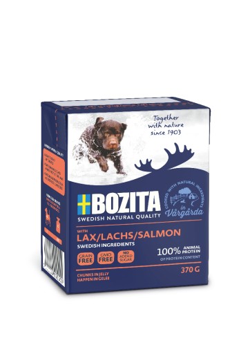 BOZITA Losos v želé 370g krmivo pre psov
