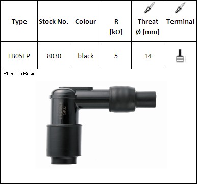 POTRUBIE NGK LB05FP 8030