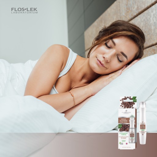 Očné sérum Floslek, svetlík a kofeín 15 ml