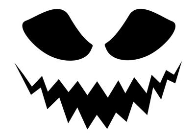 Tekvicové šablóny Halloween tekvicové dekorácie x10