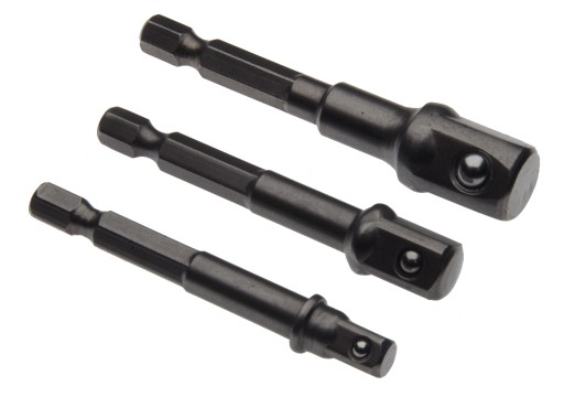 Sada adaptérových bitov pre skrutkovače 1/2'' 3/8'' 1/4''
