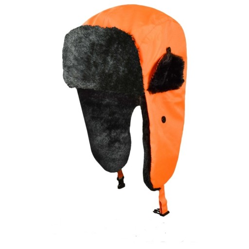 Pletená zimná čiapka CZDZ, zelená, vyhrnutá