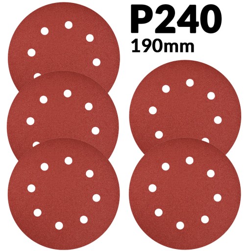 PAPIER BRÚSNY 190mm P240 5ks MP-0020 0015 0017