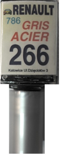 RENAULT 266 GRIS ACIER LAKU NA ŠKRABANINY ARA
