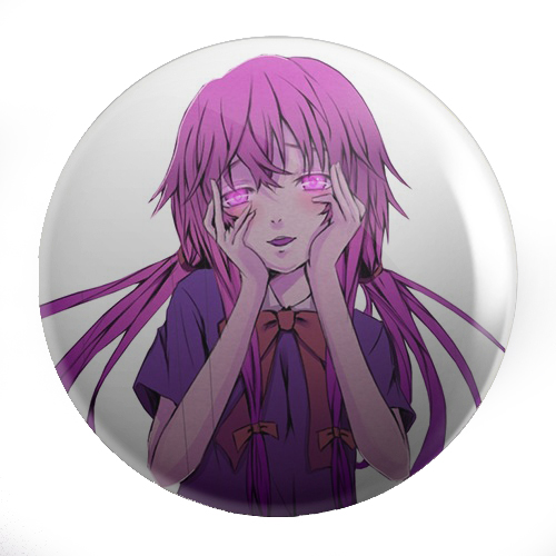 Manga Anime Mirai Nikki Pins VEĽKÝ VÝBER