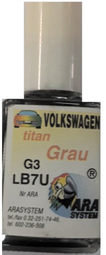 VW LB5X 9A SPIRIT MODRÝ LAKU NA ŠKRABENY ARA