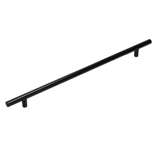 Zábradlie LOFT nábytková úchytka čierna L-356 mm