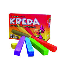 FAREBNÁ ŠKOLSKÁ KRIEDA 50KS MAR-BOR