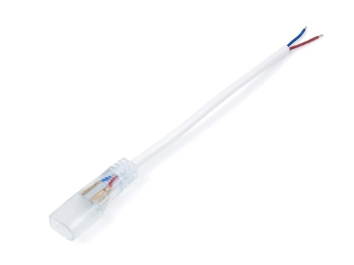 KONEKTOR PRE LED NEÓNOVÉ PÁSY 8X16MM, DLHÝ JEDNOSTRANNÝ