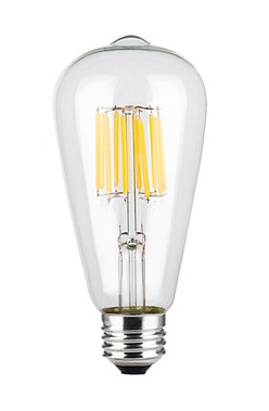 LED žiarovka E27 ST64 8W RETRO teplá