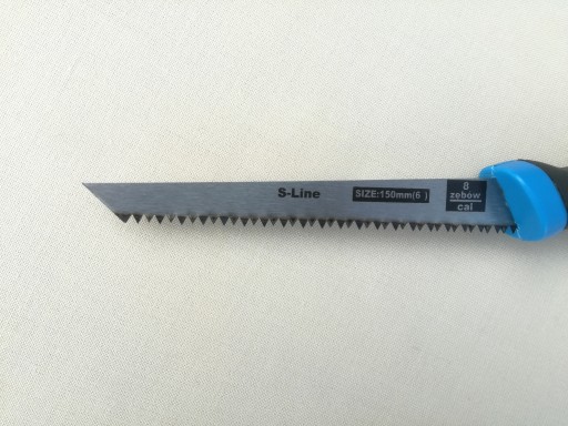 Píla na sadrokartón 150 mm