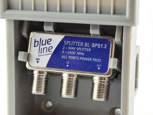 VONKAJŠIA ANTÉNNA TV SPLITTER DC 5-2400 MHz